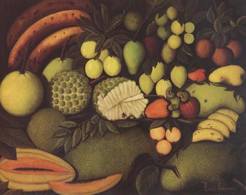 Henri Rousseau Still Life with Exotic Fruits oil painting picture